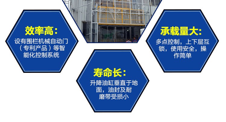 華楠駿業(yè)直頂式液壓升降機 標(biāo)準(zhǔn)型升降機 固定式升降臺